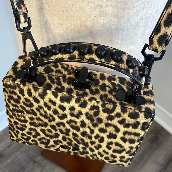 Nasty Gal Leopard Print Crossbody Bag Clutch - Picture 5 of 6